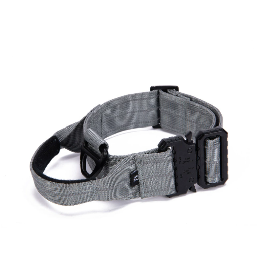Tactical Reflective Nylon Dog Collar with Leash & Harness